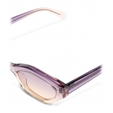 Stella McCartney - Purple Round Sunglasses - Purple - Sunglasses - Stella McCartney Eyewear