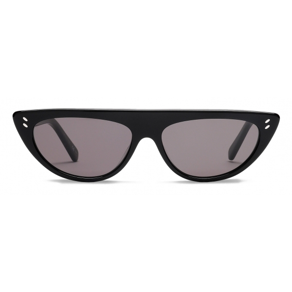 stella mccartney black round sunglasses