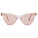 Stella McCartney - Pink BCA Cat Eye Sunglasses - Pink - Sunglasses - Stella McCartney Eyewear