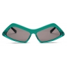 Stella McCartney - Green Rectangular Sunglasses - Green - Sunglasses - Stella McCartney Eyewear