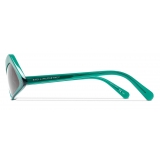 Stella McCartney - Occhiali da Sole Rettangolari Verdi - Verde - Occhiali da Sole - Stella McCartney Eyewear