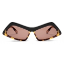 Stella McCartney - Occhiali da Sole Rettangolari Avana - Avana - Occhiali da Sole - Stella McCartney Eyewear