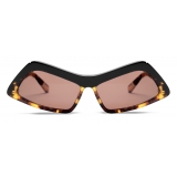 Stella McCartney - Occhiali da Sole Rettangolari Avana - Avana - Occhiali da Sole - Stella McCartney Eyewear