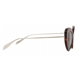Alexander McQueen - Open Wire Sunglasses - Havana - Alexander McQueen Eyewear