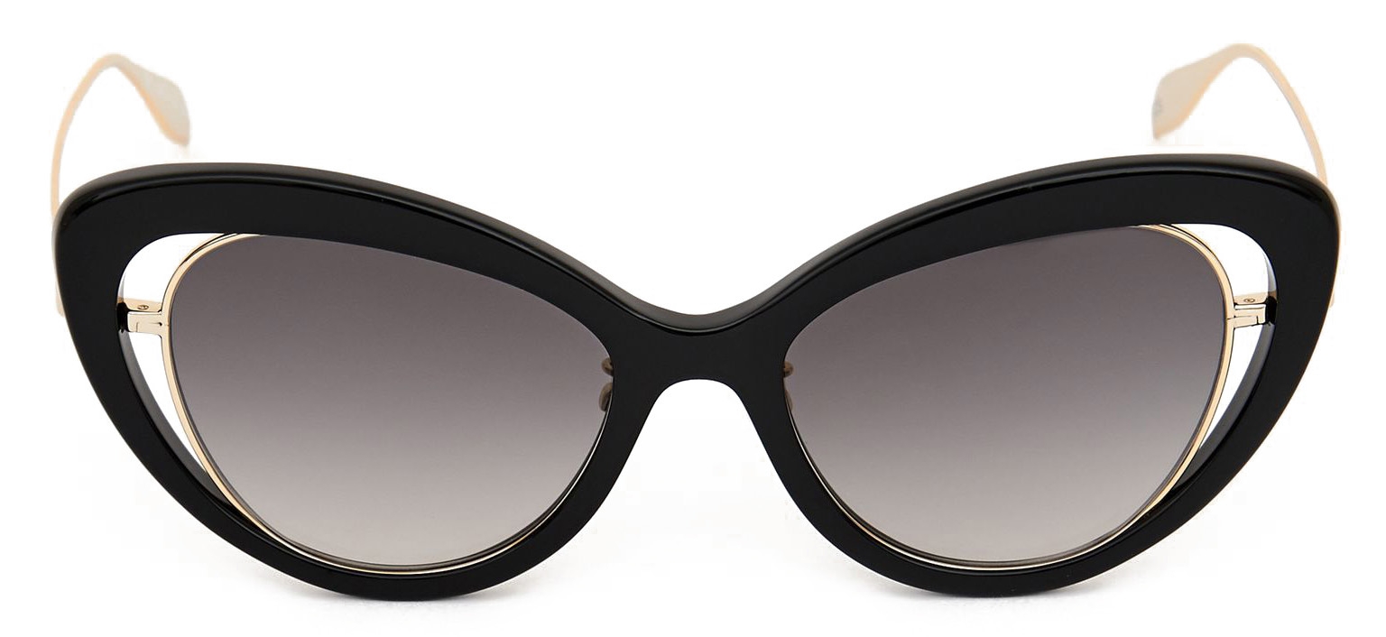 wire cat eye sunglasses