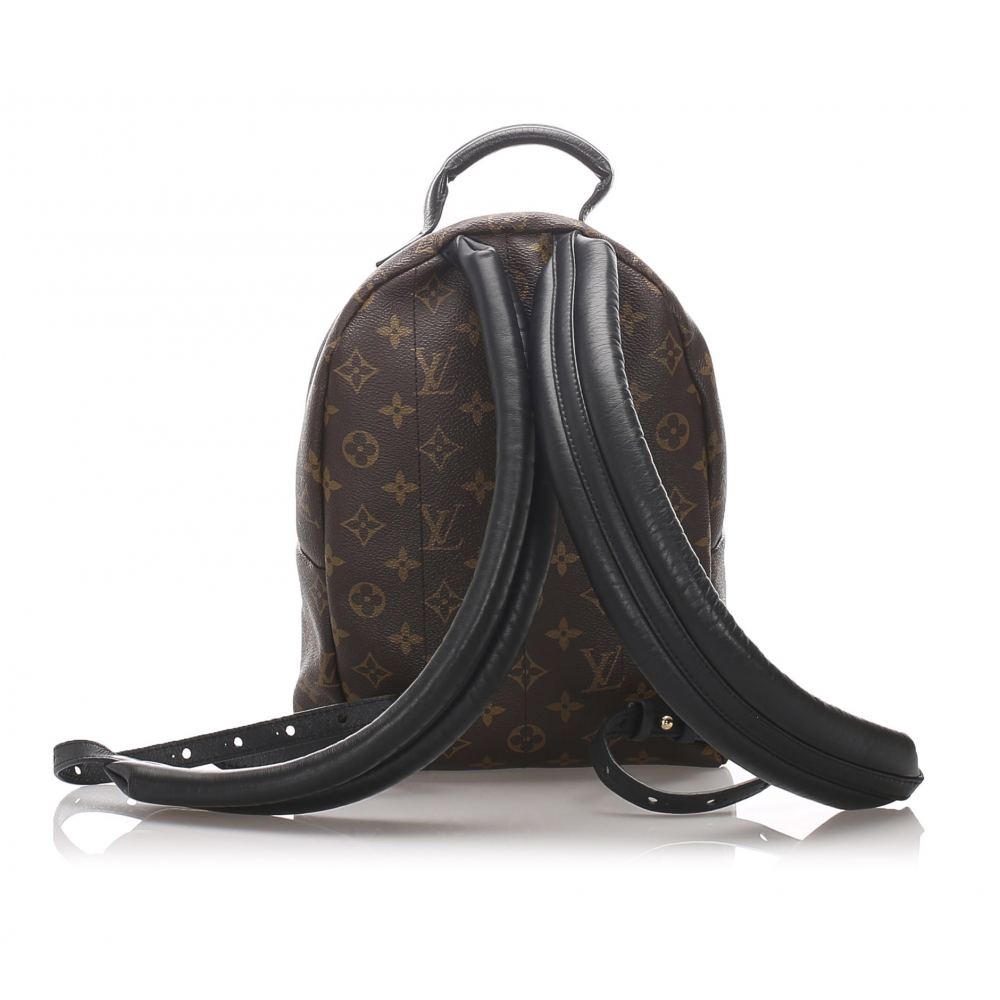 Louis Vuitton Vintage - Monogram Reverse Palm Springs PM Backpack - Brown - Canvas and Leather ...