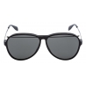 Alexander McQueen - Occhiale da Sole Piercing Pilot Acetato - Nero - Alexander McQueen Eyewear