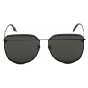 Alexander McQueen - Piercing Shield Metal Sunglasses - Black - Alexander McQueen Eyewear