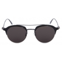 Alexander McQueen - Occhiale da Sole Skull Panthos in Metallo - Rutenio - Alexander McQueen Eyewear