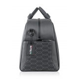 TecknoMonster - Automobili Lamborghini - Gimnika Travel Bag in Carbon Fiber and Alcantara® - Black Carpet Collection