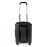 TecknoMonster - Automobili Lamborghini - Trolley - Fastrack Titanium and Alcantara® Wheeled Suitcase - Black Carpet Collection