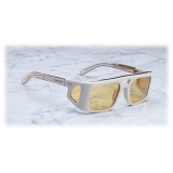 Jacques Marie Mage - Windsor Off White - Limited Edition - White Yellow - Jacques Marie Mage Eyewear
