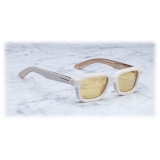 Jacques Marie Mage - Sandro Off White - Limited Edition - White Yellow - Jacques Marie Mage Eyewear