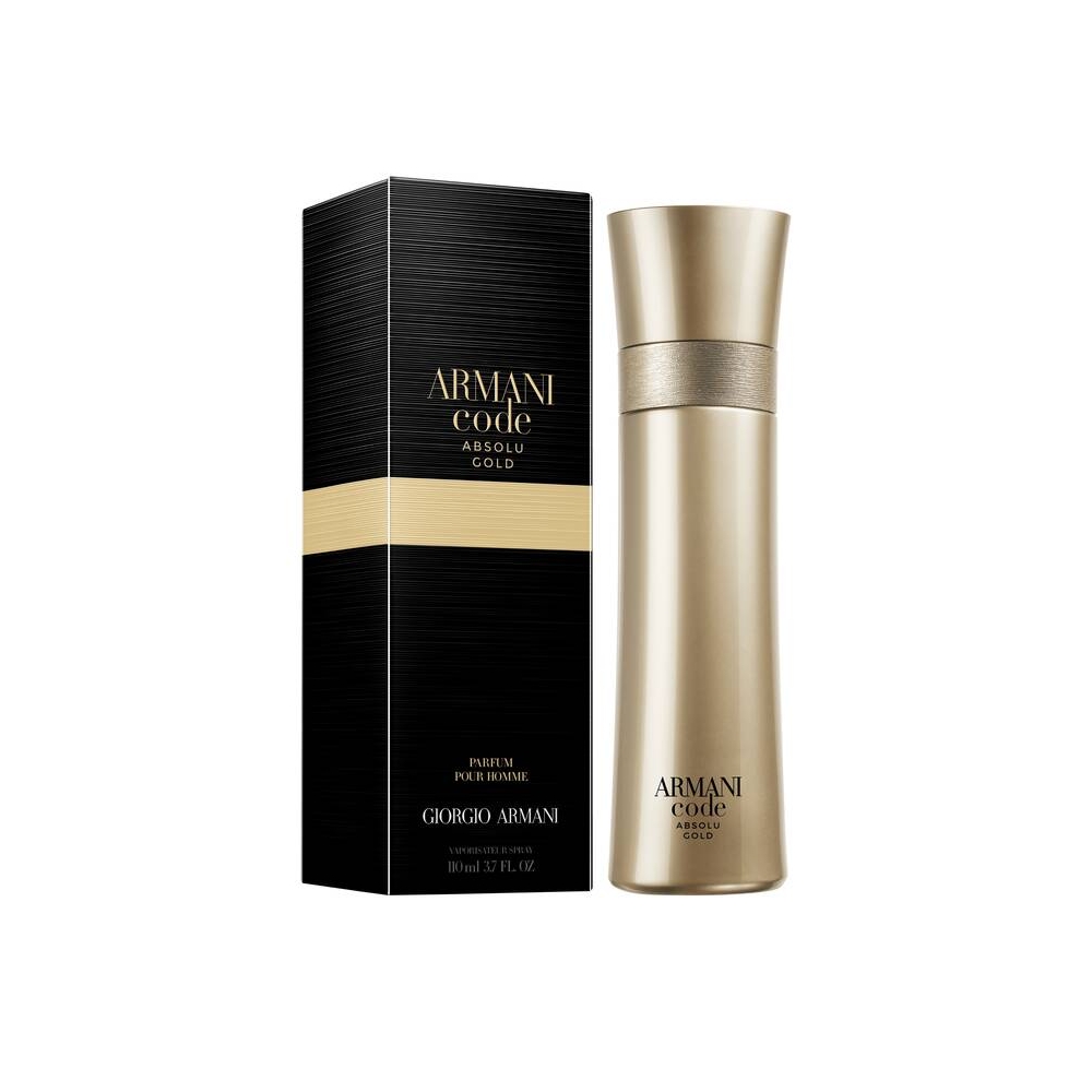 armani perfume gold bottle