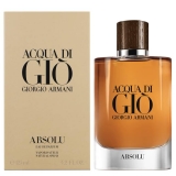 Giorgio Armani - Acqua di Gio' Absolu - Profumo Maschile Elegante e Sensuale - Fragranze Luxury - 125 ml
