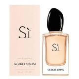 Giorgio Armani - Sì Eau De Parfum - Aromatica dai Sentori di Rosa - Fragranze Luxury - 50 ml
