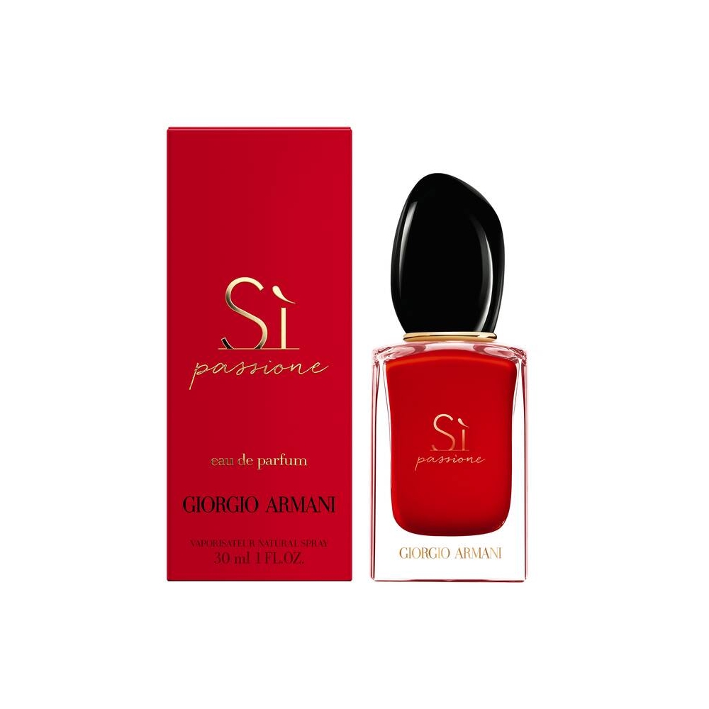 Giorgio Armani Sì Passione Eau De Parfum Iconic Fruity Flowery Fragance Luxury Fragrances 