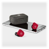 Master & Dynamic - MW07 Go - Rosso Fiamma - Auricolari In-Ear True Wireless di Alta Qualità