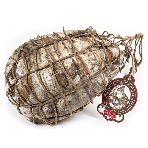 La Fattoria di Parma - Culatello "The King of the Mists" of Long Seasoning - Whole with Ropes - Artisan Cured Meats - 4000 g