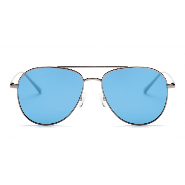 No Logo Eyewear - NOL18017 Sun - Light Blue and Gunmetal - Sunglasses ...