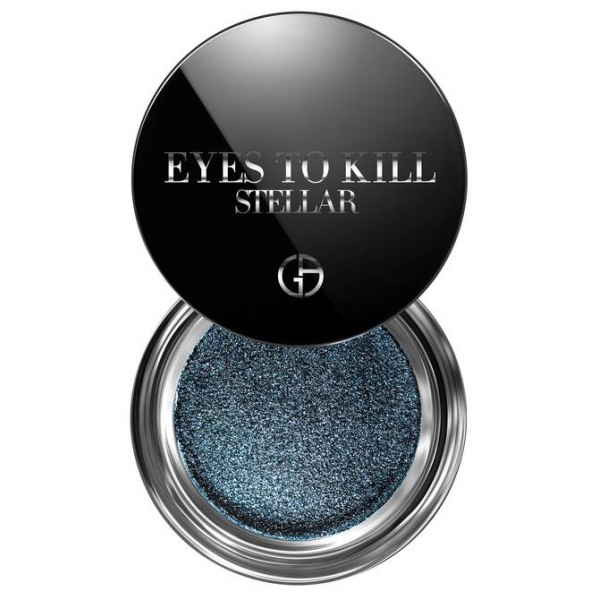 Giorgio Armani - Eyes To Kill Stellar Mono Eyeshadow - Intensely Pigmented Long-Lasting Colour - 1 - Midnight - Luxury
