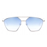 No Logo Eyewear - NOL18053 Sun - Light Blue and Silver -  Sunglasses