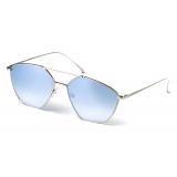 No Logo Eyewear - NOL18053 Sun - Light Blue and Silver -  Sunglasses