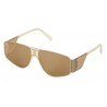 Givenchy - Sunglasses Unisex GV Vision in Metal - Gold Brown - Sunglasses - Givenchy Eyewear