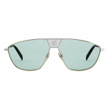 Givenchy - Sunglasses Unisex GV Mesh in Metal - Gold Blue - Sunglasses - Givenchy Eyewear