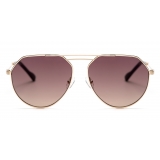 No Logo Eyewear - NOL18057 Sun - Brown and Gold -  Sunglasses