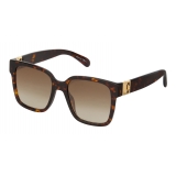 Givenchy - Sunglasses GV3 Square in Acetate - Dark Havana Brown - Sunglasses - Givenchy Eyewear