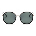 No Logo Eyewear - NOL18057 Sun - Verde Scuro e Nero - Occhiali da Sole