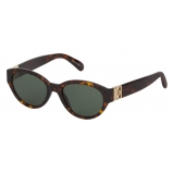 Givenchy - Sunglasses GV3 Round in Acetate - Dark Havana Green - Sunglasses - Givenchy Eyewear