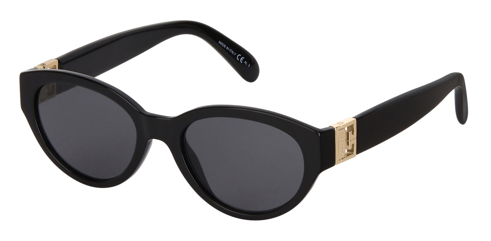 Givenchy - Sunglasses GV3 Round in Acetate - Black Grey - Sunglasses - Givenchy  Eyewear - Avvenice
