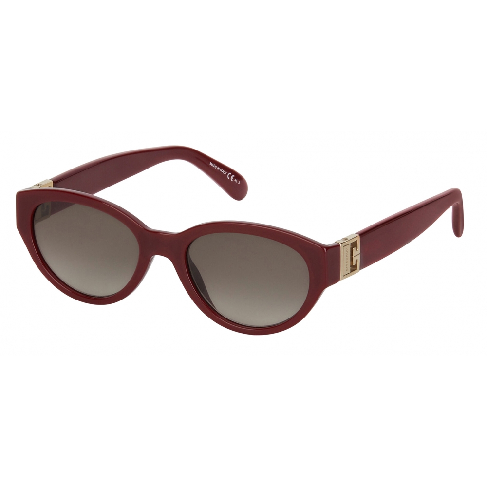 Givenchy - Sunglasses GV3 Round in Acetate - Burgundy Brown ...