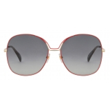 Givenchy - Sunglasses Two Tone GV Bow in Metal - Gold Red - Sunglasses - Givenchy Eyewear