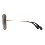 Givenchy - Sunglasses GV Bow in Metal - Gold Grey - Sunglasses - Givenchy Eyewear