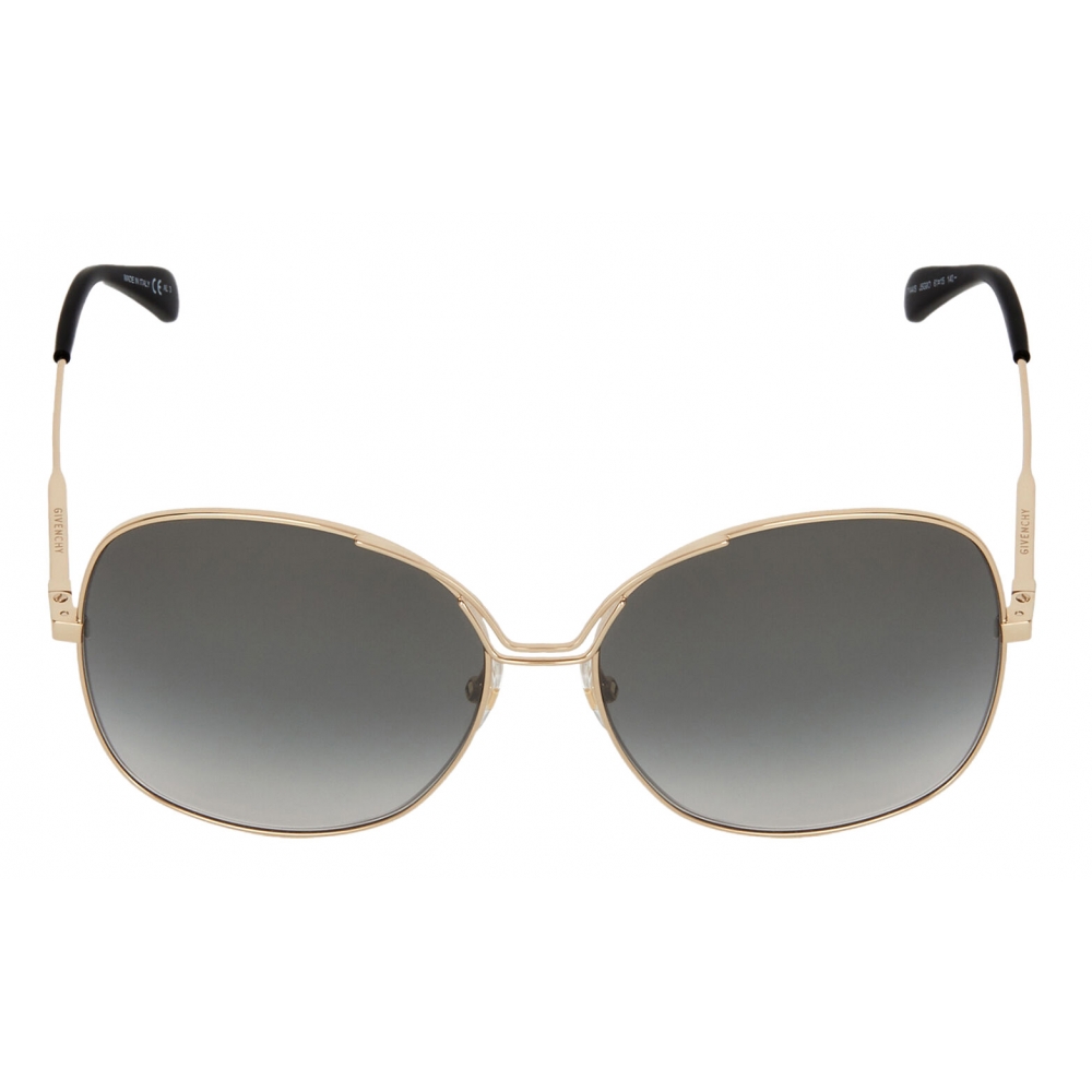 Givenchy - Sunglasses GV Bow in Metal - Gold Grey - Sunglasses - Givenchy  Eyewear - Avvenice