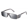 Givenchy - Occhiali da Sole GV Vision in Metallo e Nylon - Rutenio Scuro Grigio - Occhiali da Sole - Givenchy Eyewear