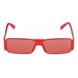 Givenchy - Occhiali da Sole GV Vision in Metallo e Nylon - Rosso Rosa - Occhiali da Sole - Givenchy Eyewear