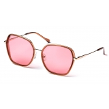 No Logo Eyewear - NOL18057 Sun - Pink and Silver -  Sunglasses