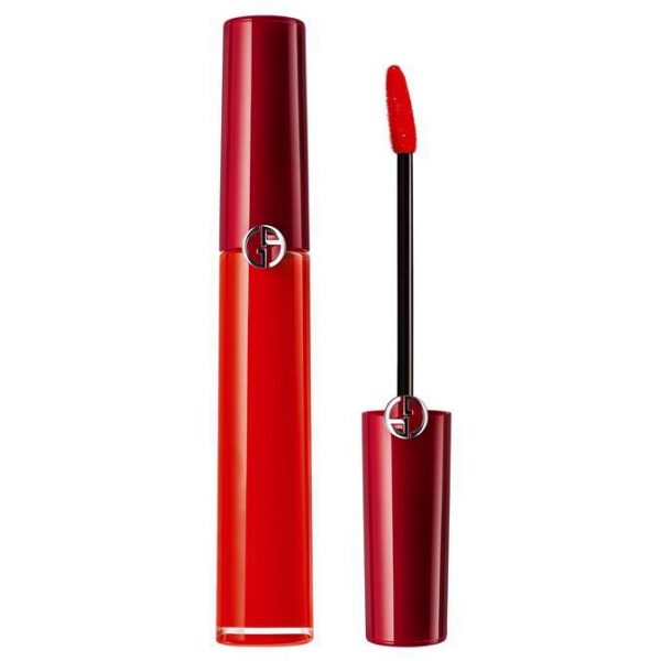 Giorgio Armani - Intense Lip Color Liquid Lips Collection - Velvet Effect Mat Liquid Lipstick Creamy - 306 - Ardent Red - Luxury