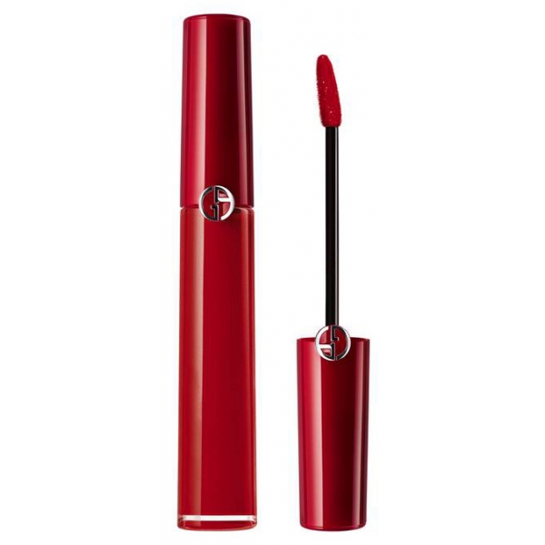Giorgio Armani - Intense Lip Color Liquid Lips Collection - Velvet Effect Mat Lipstick Creamy - 416 - Scarlatto - Luxury