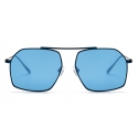 No Logo Eyewear - NOL18066 Sun - Blu e Nero - Occhiali da Sole