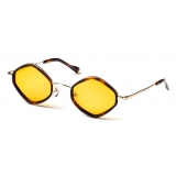 No Logo Eyewear - NOL19012 Sun - Yellow and Havana -  Sunglasses