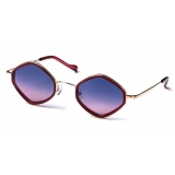 No Logo Eyewear - NOL19012 Sun - Violet and Bordeaux -  Sunglasses