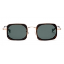 No Logo Eyewear - NOL19013 Sun - Dark Green and Havana -  Sunglasses