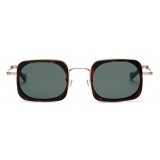 No Logo Eyewear - NOL19013 Sun - Dark Green and Havana -  Sunglasses
