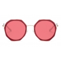No Logo Eyewear - NOL19029 Sun - Pink and Bordeaux -  Sunglasses