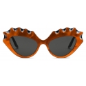 Gucci - Occhiali da Sole Cat-Eye - Arancione Nero - Gucci Eyewear